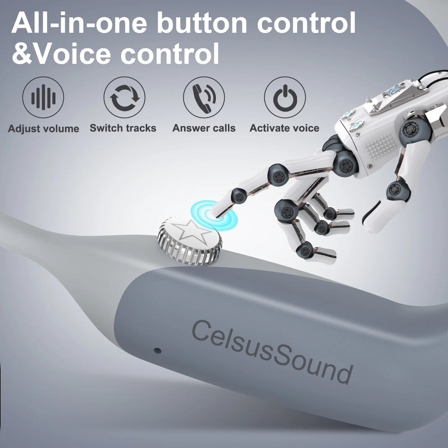CelsusSound S300B 开放式运动蓝牙耳机