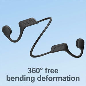 CelsusSound S800 Bone Conduction Headphones,IPX8 Waterproof Swimming Headphones Built-in 32GB Memory,Open Ear Wireless Bluetooth Earphones for Running, Diving,Cycling,Swimming.